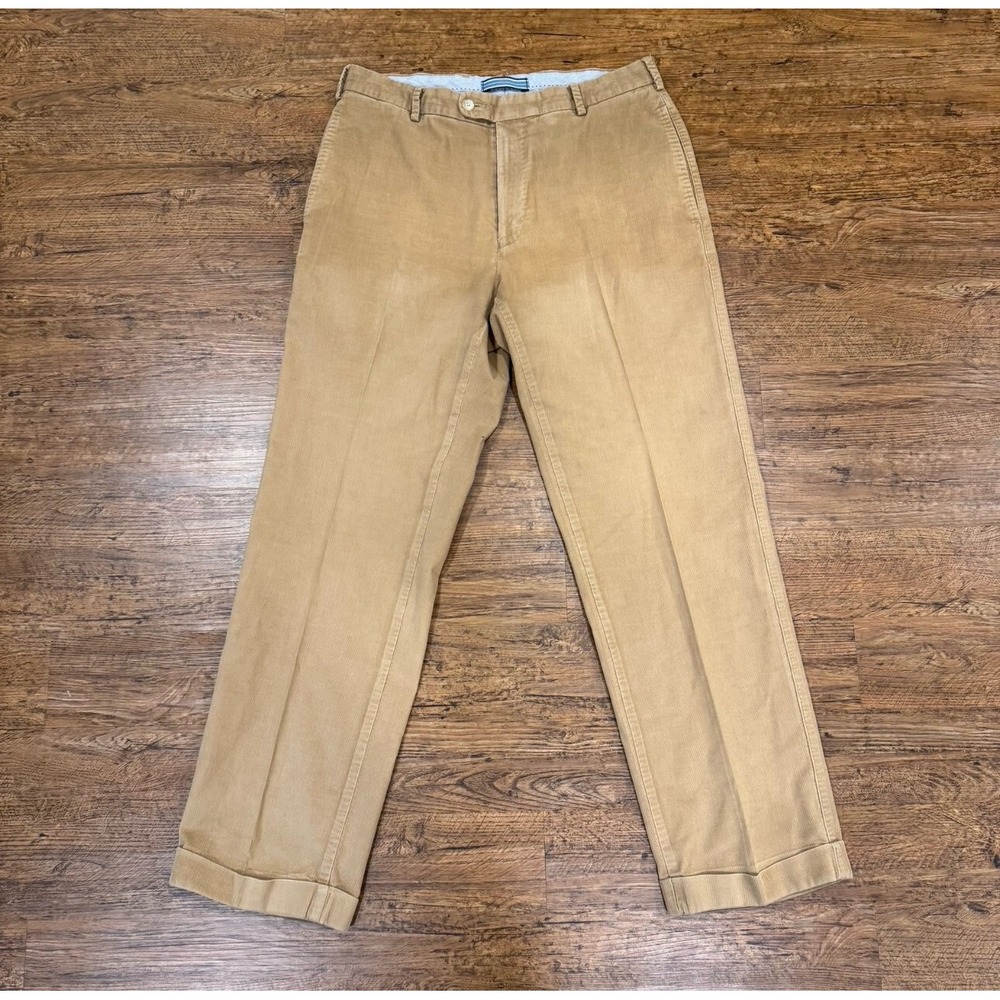 Peter‎ Millar Brown Corduroy Preppy Casual Golf Chino Pants Trousers Men's 32x29